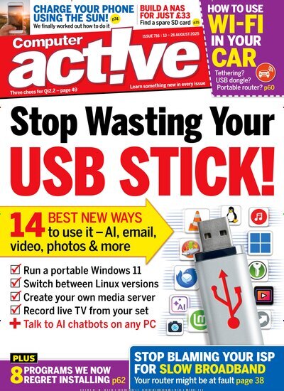 Titelbild der Ausgabe 716/2025 von Computeractive. Diese Zeitschrift und viele weitere Computerzeitschriften, Tabletmagazine und Smartphonemagazine als Abo oder epaper bei United Kiosk online kaufen.
