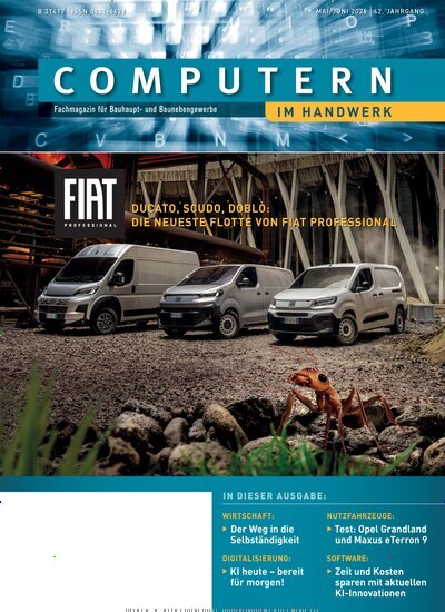Titelbild der Ausgabe 6/2026 von Computern im Handwerk. Diese Zeitschrift und viele weitere Architekturzeitschriften und Bauzeitschriften als Abo oder epaper bei United Kiosk online kaufen.