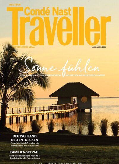 Titelbild der Ausgabe 2/2026 von Conde Nast Traveller. Diese Zeitschrift und viele weitere Reisemagazine, Freizeitmagazine und Wissensmagazine als Abo oder epaper bei United Kiosk online kaufen.