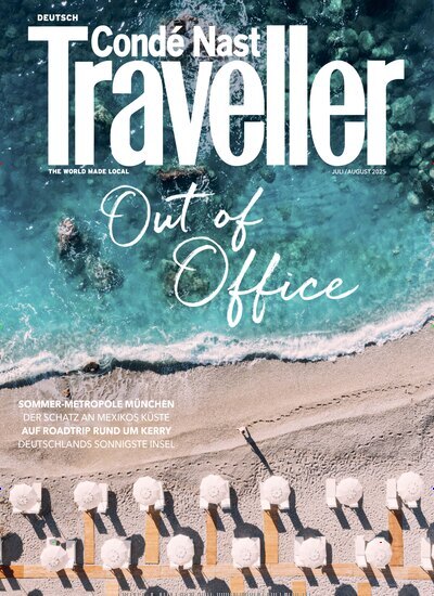 Titelbild der Ausgabe 4/2025 von Conde Nast Traveller. Diese Zeitschrift und viele weitere Reisemagazine, Freizeitmagazine und Wissensmagazine als Abo oder epaper bei United Kiosk online kaufen.