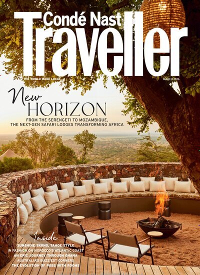 Titelbild der Ausgabe 1/2026 von Conde Nast Traveller UK. Diese Zeitschrift und viele weitere Reisemagazine, Freizeitmagazine und Wissensmagazine als Abo oder epaper bei United Kiosk online kaufen.