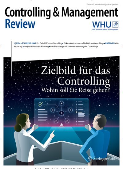 Titelbild der Ausgabe 1/2026 von Controlling & Management Review. Diese Zeitschrift und viele weitere Businessmagazine als Abo oder epaper bei United Kiosk online kaufen.