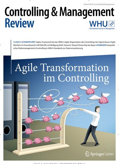 Titelbild der Ausgabe 3/2025 von Controlling & Management Review. Diese Zeitschrift und viele weitere Businessmagazine als Abo oder epaper bei United Kiosk online kaufen.