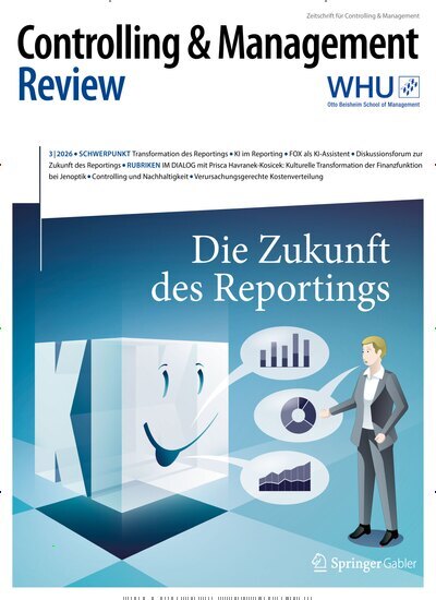 Titelbild der Ausgabe 3/2026 von Controlling & Management Review. Diese Zeitschrift und viele weitere Businessmagazine als Abo oder epaper bei United Kiosk online kaufen.