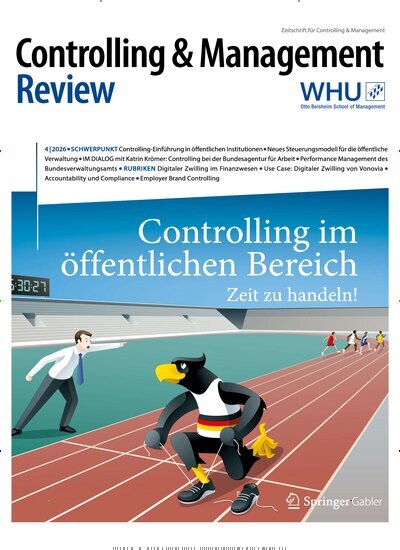 Titelbild der Ausgabe 4/2026 von Controlling & Management Review. Diese Zeitschrift und viele weitere Businessmagazine als Abo oder epaper bei United Kiosk online kaufen.