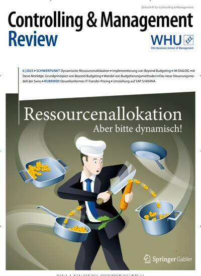 Titelbild der Ausgabe 6/2023 von Controlling & Management Review. Diese Zeitschrift und viele weitere Businessmagazine als Abo oder epaper bei United Kiosk online kaufen.