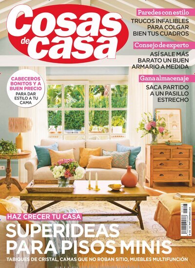 Titelbild der Ausgabe 343/2025 von Cosas de Casa. Diese Zeitschrift und viele weitere Gartenzeitschriften und Wohnzeitschriften als Abo oder epaper bei United Kiosk online kaufen.