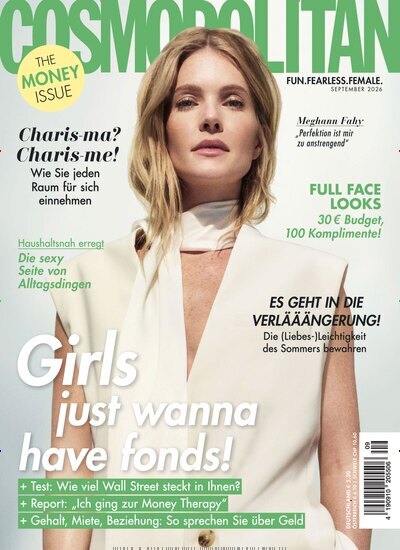 Titelbild der Ausgabe 9/2026 von Cosmopolitan. Diese Zeitschrift und viele weitere Frauenzeitschriften als Abo oder epaper bei United Kiosk online kaufen.