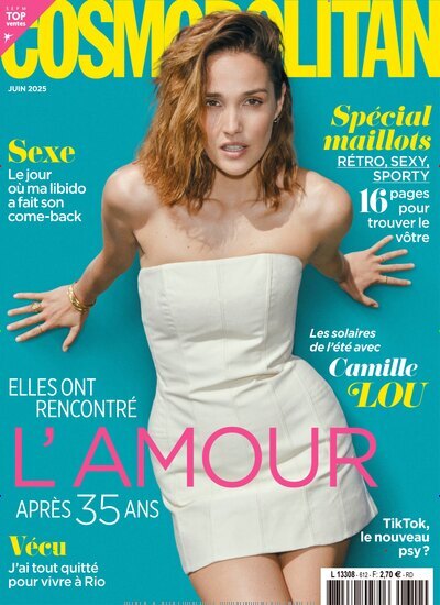 Titelbild der Ausgabe 5/2025 von Cosmopolitan Frankreich. Diese Zeitschrift und viele weitere Frauenzeitschriften als Abo oder epaper bei United Kiosk online kaufen.