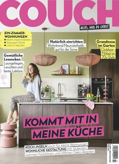 Titelbild der Ausgabe 3/2026 von Couch. Diese Zeitschrift und viele weitere Frauenzeitschriften als Abo oder epaper bei United Kiosk online kaufen.