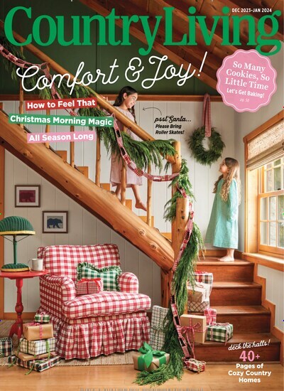 Titelbild der Ausgabe 8/2023 von Country Living USA. Diese Zeitschrift und viele weitere Gartenzeitschriften und Wohnzeitschriften als Abo oder epaper bei United Kiosk online kaufen.
