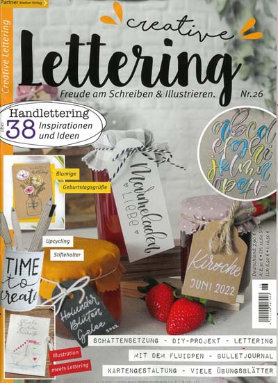 Titelbild der Ausgabe 26/2023 von Creative Lettering. Diese Zeitschrift und viele weitere Elternzeitschriften und Tierzeitschriften als Abo oder epaper bei United Kiosk online kaufen.