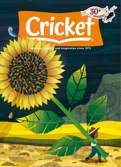 Titelbild der Ausgabe 5/2023 von Cricket Magazine Fiction and Non-Fiction Stories for Children and Young Teens. Diese Zeitschrift und viele weitere Jugendzeitschriften und Kinderzeitschriften als Abo oder epaper bei United Kiosk online kaufen.