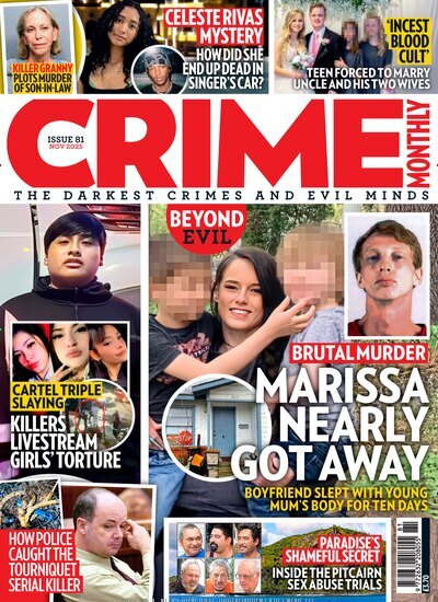 Titelbild der Ausgabe 11/2025 von Crime Monthly. Diese Zeitschrift und viele weitere Reisemagazine, Freizeitmagazine und Wissensmagazine als Abo oder epaper bei United Kiosk online kaufen.