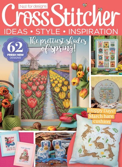 Titelbild der Ausgabe 1/2026 von CrossStitcher. Diese Zeitschrift und viele weitere Modemagazine und DIY-Magazine als Abo oder epaper bei United Kiosk online kaufen.