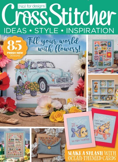 Titelbild der Ausgabe 5/2025 von CrossStitcher. Diese Zeitschrift und viele weitere Modemagazine und DIY-Magazine als Abo oder epaper bei United Kiosk online kaufen.