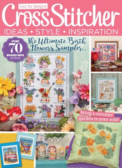 Titelbild der Ausgabe 8/2026 von CrossStitcher. Diese Zeitschrift und viele weitere Modemagazine und DIY-Magazine als Abo oder epaper bei United Kiosk online kaufen.