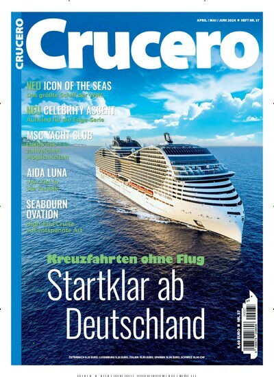 Titelbild der Ausgabe 37/2024 von Crucero. Diese Zeitschrift und viele weitere Reisemagazine, Freizeitmagazine und Wissensmagazine als Abo oder epaper bei United Kiosk online kaufen.