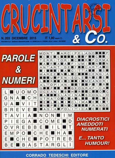 Crucintarsi & Co aktuelles Titelbild Ausgabe 203/2015 Aktuelles Titelbild von Crucintarsi & Co. Entdecken Sie jetzt die Ausgabe 203/2015. Lesen Sie gerne Groschenromane und Rätselhefte? Dann empfehlen wir Ihnen Crucintarsi & Co als Abo oder Geschenkabo.