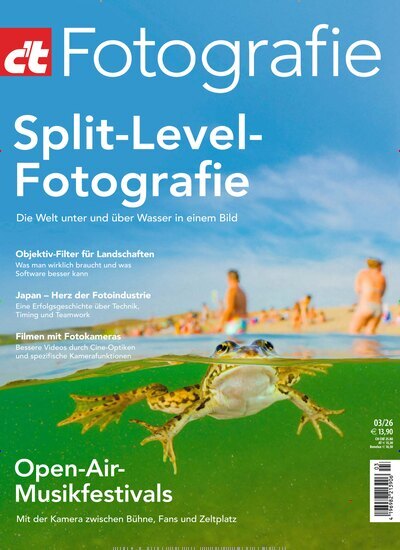 Titelbild der Ausgabe 3/2026 von ct Fotografie. Diese Zeitschrift und viele weitere Computerzeitschriften, Tabletmagazine und Smartphonemagazine als Abo oder epaper bei United Kiosk online kaufen.