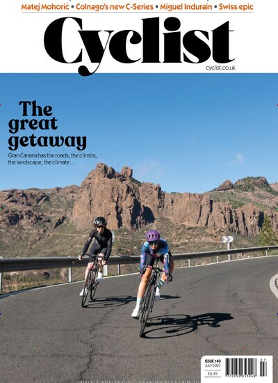 Titelbild der Ausgabe 7/2023 von Cyclist. Diese Zeitschrift und viele weitere Sportmagazine als Abo oder epaper bei United Kiosk online kaufen.
