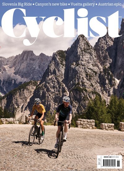 Titelbild der Ausgabe 11/2025 von Cyclist. Diese Zeitschrift und viele weitere Sportmagazine als Abo oder epaper bei United Kiosk online kaufen.