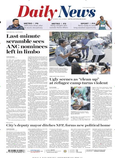 Titelbild der Ausgabe 168/2026 von Daily News. Diese Zeitschrift und viele weitere Zeitungsabos als Abo oder epaper bei United Kiosk online kaufen.