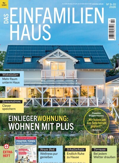 Titelbild der Ausgabe 10/2026 von Das Einfamilienhaus. Diese Zeitschrift und viele weitere Gartenzeitschriften und Wohnzeitschriften als Abo oder epaper bei United Kiosk online kaufen.