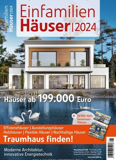 Titelbild der Ausgabe 1/2024 von Das Einfamilienhaus EinfamilienHäuser. Diese Zeitschrift und viele weitere Gartenzeitschriften und Wohnzeitschriften als Abo oder epaper bei United Kiosk online kaufen.