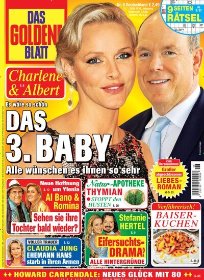 Titelbild der Ausgabe 6/2026 von Das goldene Blatt. Diese Zeitschrift und viele weitere Frauenzeitschriften als Abo oder epaper bei United Kiosk online kaufen.