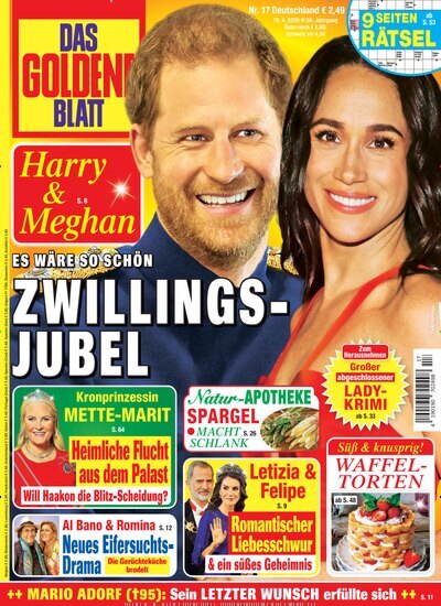 Titelbild der Ausgabe 17/2026 von Das goldene Blatt. Diese Zeitschrift und viele weitere Frauenzeitschriften als Abo oder epaper bei United Kiosk online kaufen.