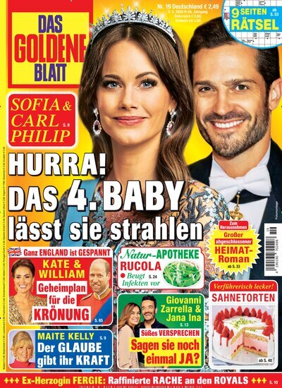 Titelbild der Ausgabe 19/2026 von Das goldene Blatt. Diese Zeitschrift und viele weitere Frauenzeitschriften als Abo oder epaper bei United Kiosk online kaufen.