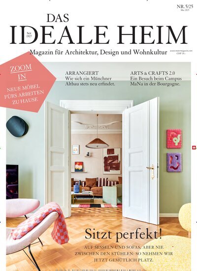 Titelbild der Ausgabe 5/2025 von Das Ideale Heim. Diese Zeitschrift und viele weitere Gartenzeitschriften und Wohnzeitschriften als Abo oder epaper bei United Kiosk online kaufen.