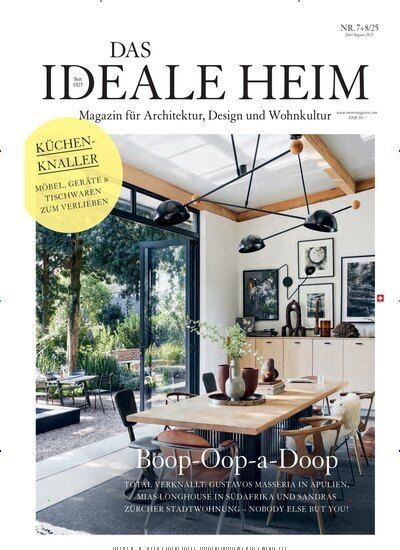 Titelbild der Ausgabe 8/2025 von Das Ideale Heim. Diese Zeitschrift und viele weitere Gartenzeitschriften und Wohnzeitschriften als Abo oder epaper bei United Kiosk online kaufen.