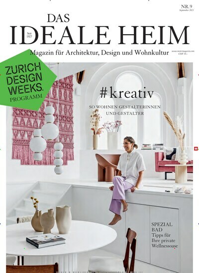 Titelbild der Ausgabe 9/2023 von Das Ideale Heim. Diese Zeitschrift und viele weitere Industriemagazine und Handwerkmagazine als Abo oder epaper bei United Kiosk online kaufen.