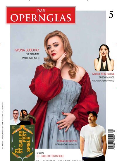 Titelbild der Ausgabe 5/2026 von Das Opernglas. Diese Zeitschrift und viele weitere Reisemagazine, Freizeitmagazine und Wissensmagazine als Abo oder epaper bei United Kiosk online kaufen.