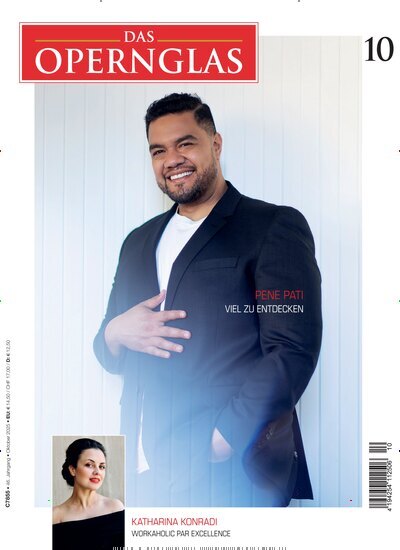Titelbild der Ausgabe 10/2025 von Das Opernglas. Diese Zeitschrift und viele weitere Reisemagazine, Freizeitmagazine und Wissensmagazine als Abo oder epaper bei United Kiosk online kaufen.