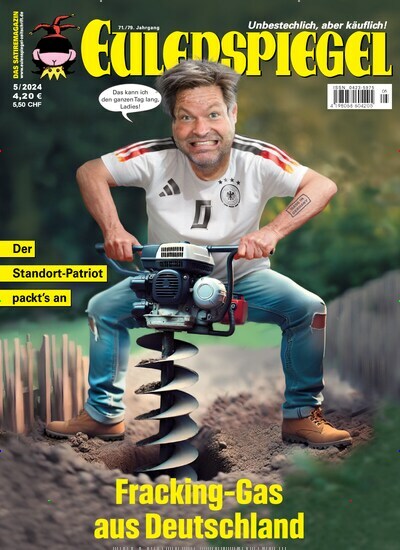 Titelbild der Ausgabe 5/2024 von Das Satiremagazin EULENSPIEGEL. Diese Zeitschrift und viele weitere Lifestylemagazine und Peoplemagazine als Abo oder epaper bei United Kiosk online kaufen.