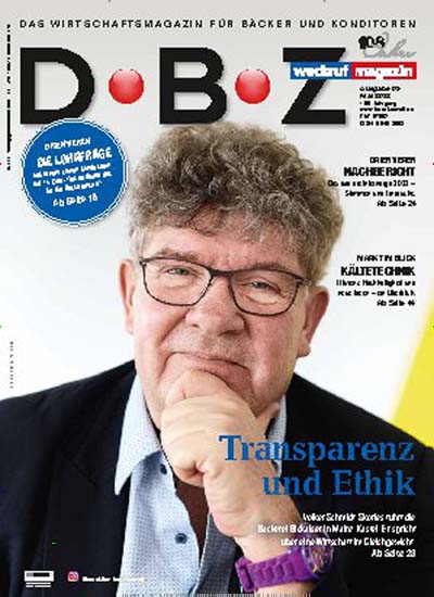 Titelbild der Ausgabe 1/2022 von DBZ Magazin. Diese Zeitschrift und viele weitere Gastronomiezeitschriften, Fashionmagazine, Beautymagazine als Abo oder epaper bei United Kiosk online kaufen.