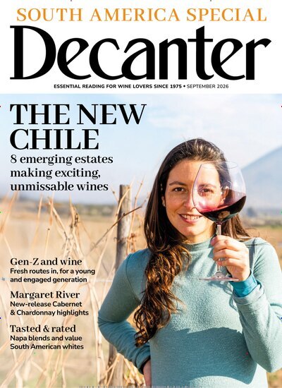 Titelbild der Ausgabe 9/2026 von Decanter. Diese Zeitschrift und viele weitere Gartenzeitschriften und Wohnzeitschriften als Abo oder epaper bei United Kiosk online kaufen.