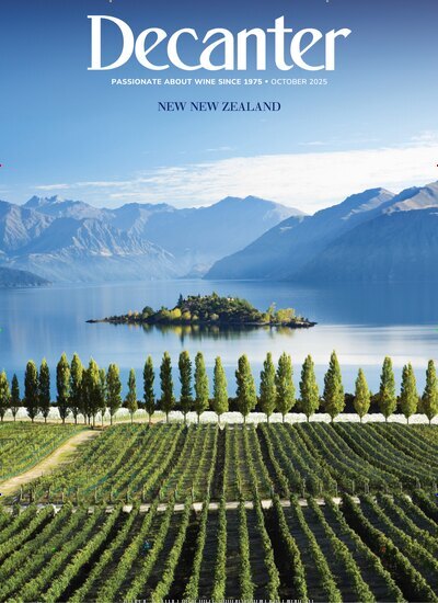 Titelbild der Ausgabe 10/2025 von Decanter. Diese Zeitschrift und viele weitere Gartenzeitschriften und Wohnzeitschriften als Abo oder epaper bei United Kiosk online kaufen.