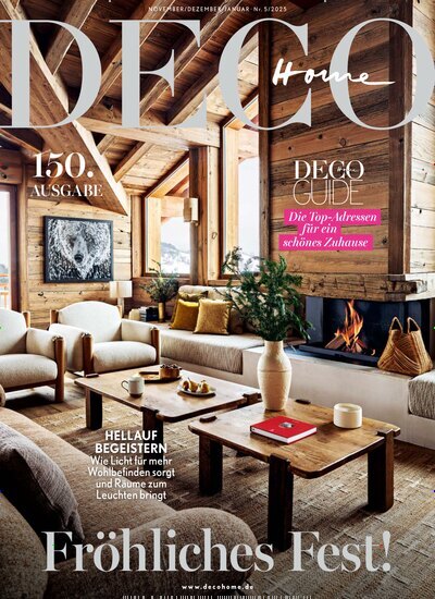 Titelbild der Ausgabe 5/2025 von Deco Home. Diese Zeitschrift und viele weitere Gartenzeitschriften und Wohnzeitschriften als Abo oder epaper bei United Kiosk online kaufen.