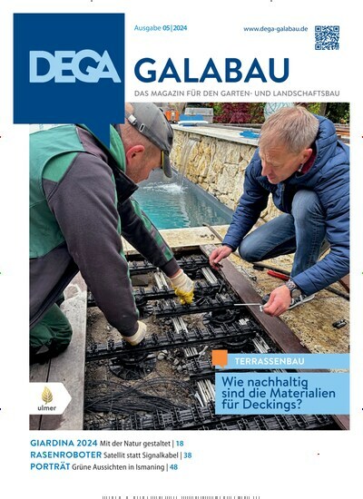 Titelbild der Ausgabe 5/2024 von Dega Galabau. Diese Zeitschrift und viele weitere Naturzeitschriften, Landwirtschaftszeitungen und Umweltmagazine als Abo oder epaper bei United Kiosk online kaufen.