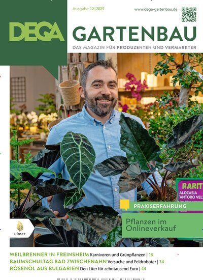 Titelbild der Ausgabe 12/2025 von Dega Gartenbau. Diese Zeitschrift und viele weitere Naturzeitschriften, Landwirtschaftszeitungen und Umweltmagazine als Abo oder epaper bei United Kiosk online kaufen.