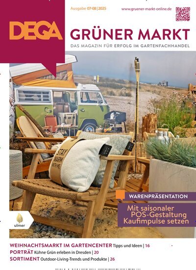 Titelbild der Ausgabe 7/2025 von Dega Grüner Markt. Diese Zeitschrift und viele weitere Naturzeitschriften, Landwirtschaftszeitungen und Umweltmagazine als Abo oder epaper bei United Kiosk online kaufen.