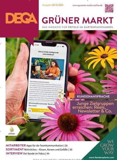 Titelbild der Ausgabe 9/2025 von Dega Grüner Markt. Diese Zeitschrift und viele weitere Naturzeitschriften, Landwirtschaftszeitungen und Umweltmagazine als Abo oder epaper bei United Kiosk online kaufen.