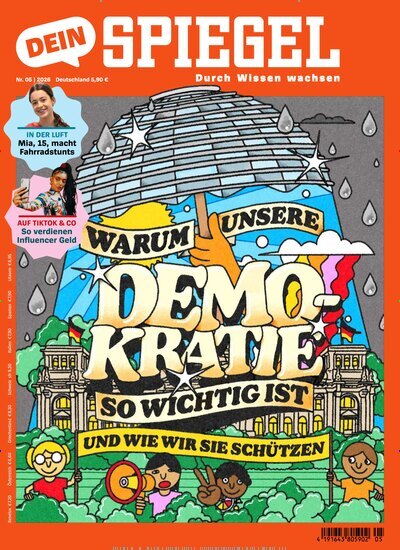 Titelbild der Ausgabe 5/2026 von Dein Spiegel. Diese Zeitschrift und viele weitere Jugendzeitschriften und Kinderzeitschriften als Abo oder epaper bei United Kiosk online kaufen.