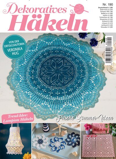 Titelbild der Ausgabe 190/2026 von Dekoratives Häkeln. Diese Zeitschrift und viele weitere Modemagazine und DIY-Magazine als Abo oder epaper bei United Kiosk online kaufen.