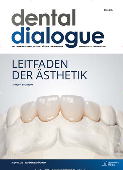 Titelbild der Ausgabe 1/2021 von Dental Dialogue. Diese Zeitschrift und viele weitere Pflegezeitschriften und medizinische Fachzeitschriften als Abo oder epaper bei United Kiosk online kaufen.