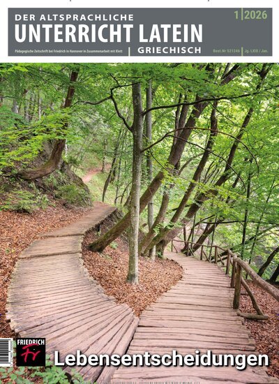 Titelbild der Ausgabe 1/2026 von Der Altsprachliche Unterricht. Diese Zeitschrift und viele weitere Zeitschriften für Pädagogik als Abo oder epaper bei United Kiosk online kaufen.